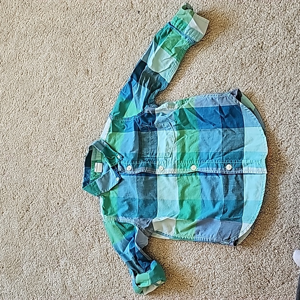 Toddler Boy Gap Button Down Shirt 2 Years